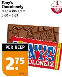 Poiesz Tony's Chocolonely aanbieding
