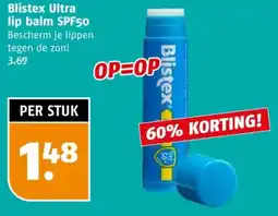 Poiesz Blistex Ultra lip balm SPF50 aanbieding