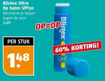 Poiesz Blistex Ultra lip balm SPF50 aanbieding