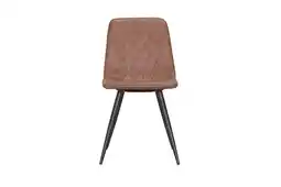 Woonsquare Forrest eetkamerstoel cognac aanbieding