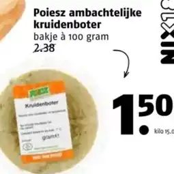 Poiesz Poiesz ambachtelijke kruidenboter aanbieding