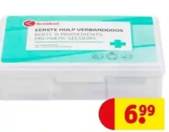 Kruidvat Kruidvat eerste hulp verbanddoos aanbieding