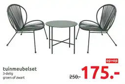 Deka Tuin Tuinmeubelset aanbieding