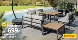 Praxis Santorini loungeset aanbieding