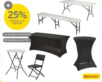 Praxis Op het party assortiment aanbieding