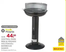 Praxis Central park bbq & friends houtskool barbecue samos aanbieding