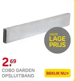 Praxis Cobo garden opsluitband aanbieding