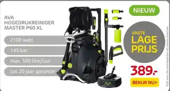 Praxis Ava hogedrukreiniger master p60 XL aanbieding