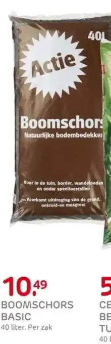 Praxis Boomschors basic aanbieding