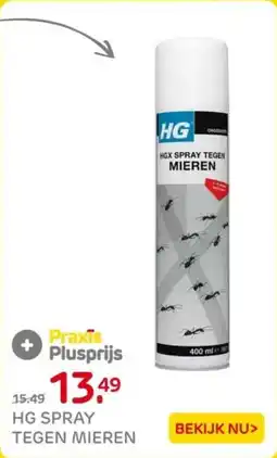 Praxis HG spray tegen mieren aanbieding