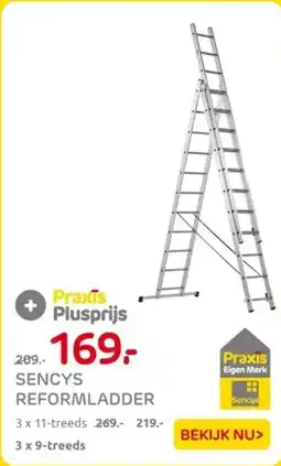 Praxis Sencys reformladder aanbieding