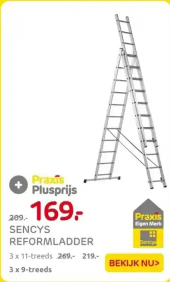 Praxis Sencys reformladder aanbieding