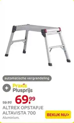 Praxis Altrex opstapje altavista 700 aanbieding