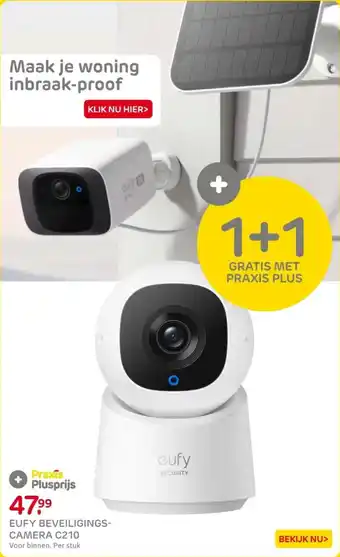 Praxis Eufy beveiligings camera c210 aanbieding