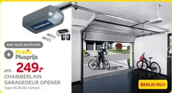 Praxis Chamberlain garagedeur opener aanbieding