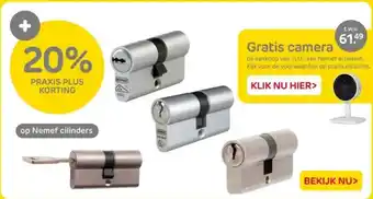 Praxis Op nemef cilinders aanbieding