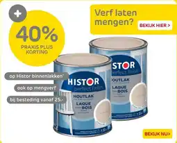 Praxis Op Histor binnenlakken aanbieding