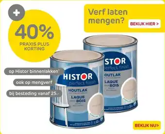 Praxis Op Histor binnenlakken aanbieding