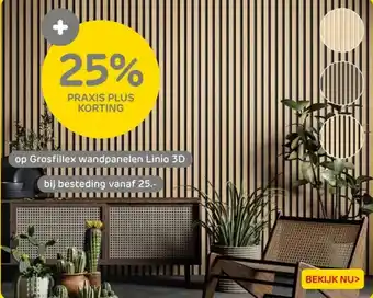 Praxis Op Grosfillex wandpanelen Linio 3d aanbieding