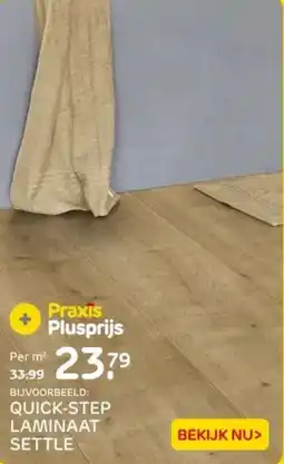 Praxis Quick step laminaat settle aanbieding