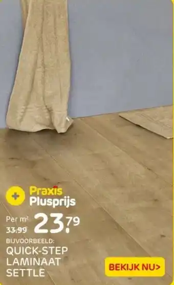 Praxis Quick step laminaat settle aanbieding