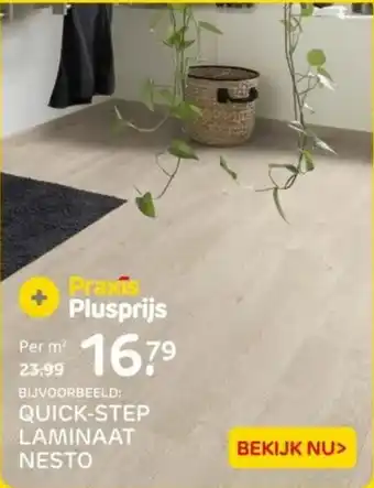 Praxis Quick step laminaat nesto aanbieding