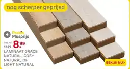 Praxis Laminaat grace natural, cosy natural of light natural aanbieding
