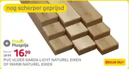 Praxis Pvc vloer garda licht naturel eiken of warm naturel eiken aanbieding