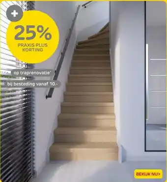 Praxis Op traprenovatie aanbieding
