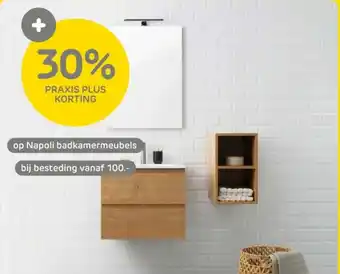 Praxis Op napoli badkamermeubels aanbieding