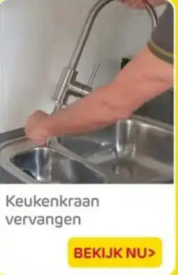 Praxis Keukenkraan vervangen aanbieding