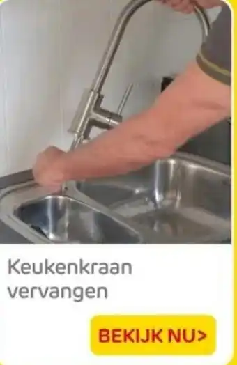 Praxis Keukenkraan vervangen aanbieding