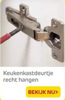 Praxis Keukenkastdeurtje recht hangen aanbieding
