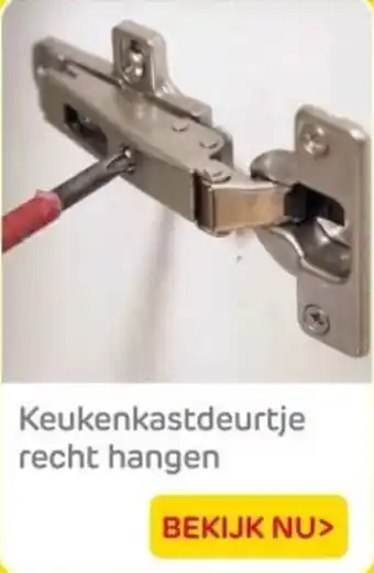 Praxis Keukenkastdeurtje recht hangen aanbieding