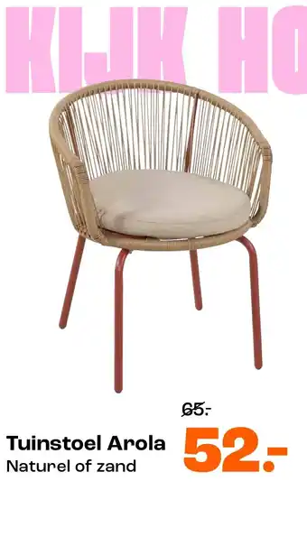Kwantum Tuinstoel Arola aanbieding