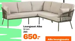 Kwantum Loungeset Alba aanbieding