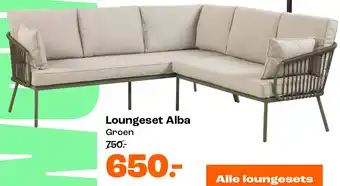Kwantum Loungeset Alba aanbieding