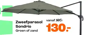 Kwantum Zweefparasol Sondrio aanbieding