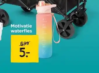 Xenos Motivatie waterfles aanbieding