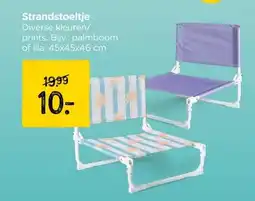 Xenos Strandstoeltje aanbieding