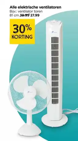 Xenos Alle elektrische ventilatoren aanbieding