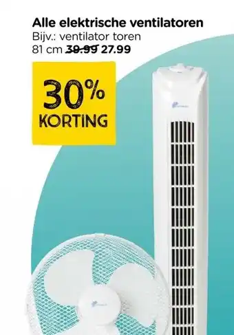 Xenos Alle elektrische ventilatoren aanbieding