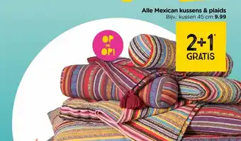 Xenos Alle Mexican kussens & plaids aanbieding