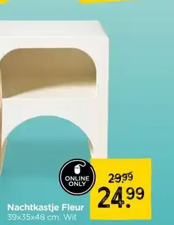 Xenos Nachtkastje Fleur aanbieding