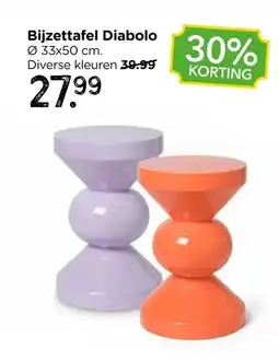 Xenos Bijzettafel Diabolo aanbieding