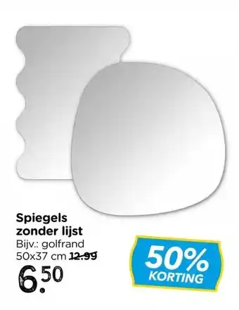 Xenos Spiegels zonder lijst aanbieding