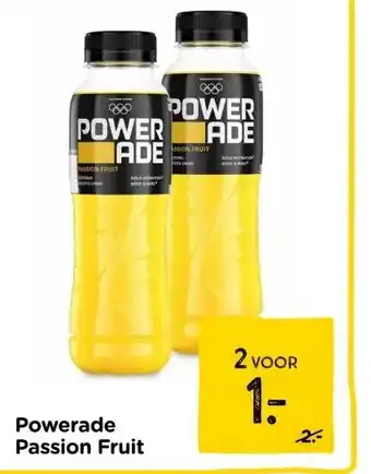 Xenos Powerade Passion Fruit aanbieding
