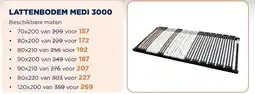 TotaalBED LATTENBODEM MEDI 3000 aanbieding