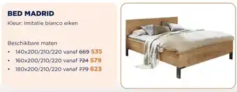 TotaalBED BED MADRID aanbieding