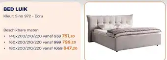 TotaalBED BED LUIK aanbieding